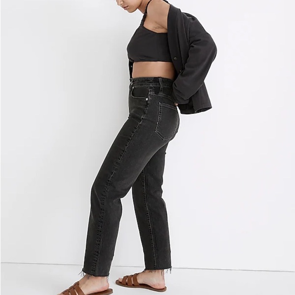 Curvy perfect vintage straight madewell 25